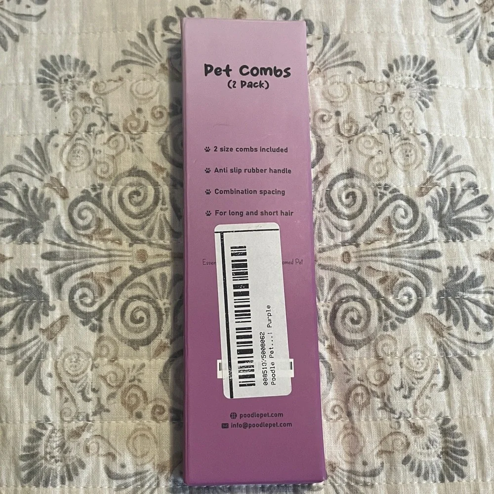 Poodle Pet Essentials Pet Combs